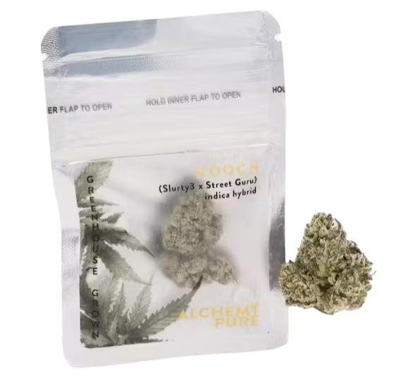 Photograph of product: F90 | Alchemy Pure | Dime | OG Kush | Flower - .7g