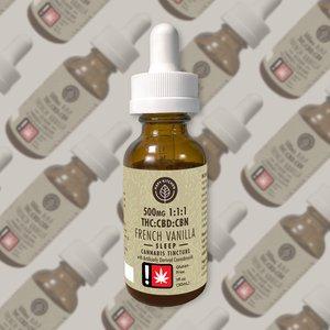 Photograph of product: Hapy Kitchen - French Vanilla 1:1:1 (I) - Tincture 500mg