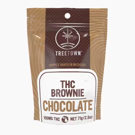 Photograph of product: Treetown - Brownie 200mg