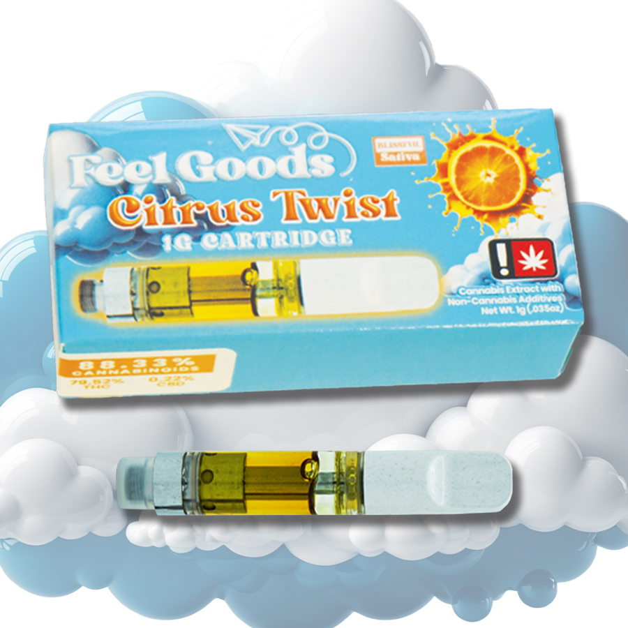 Photograph of product: Citrus Twist Flavored - Cartridge - Feel Goods