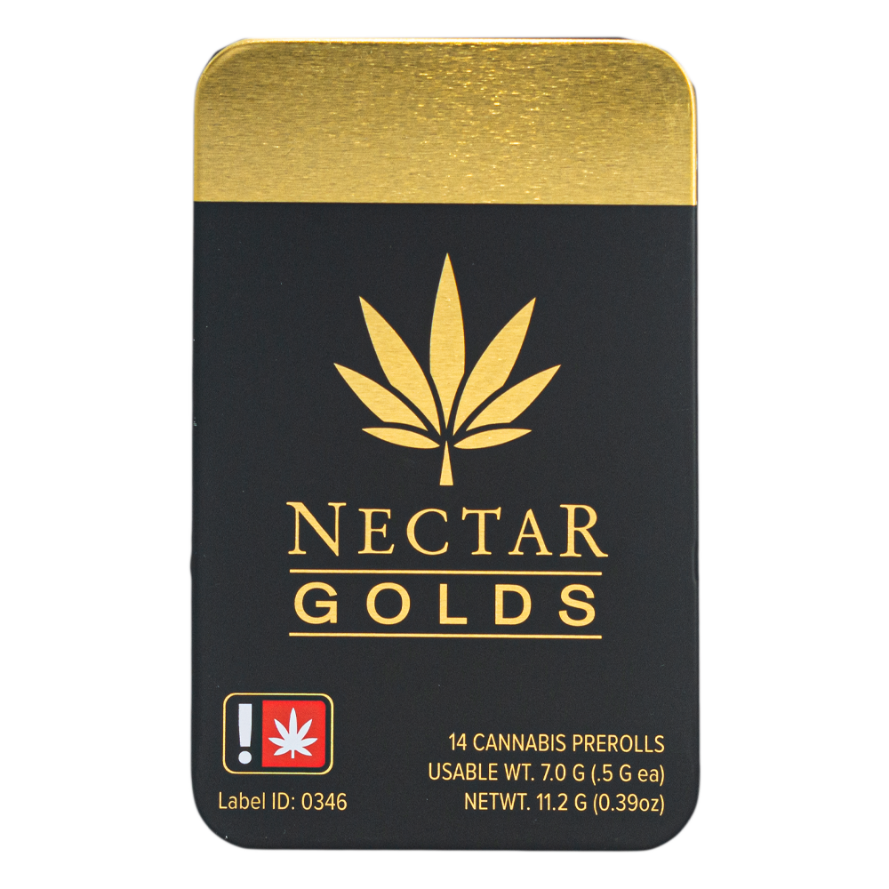 Photograph of Product: Nectar Gold - Lemon Cherry Swirl .5G 14PK