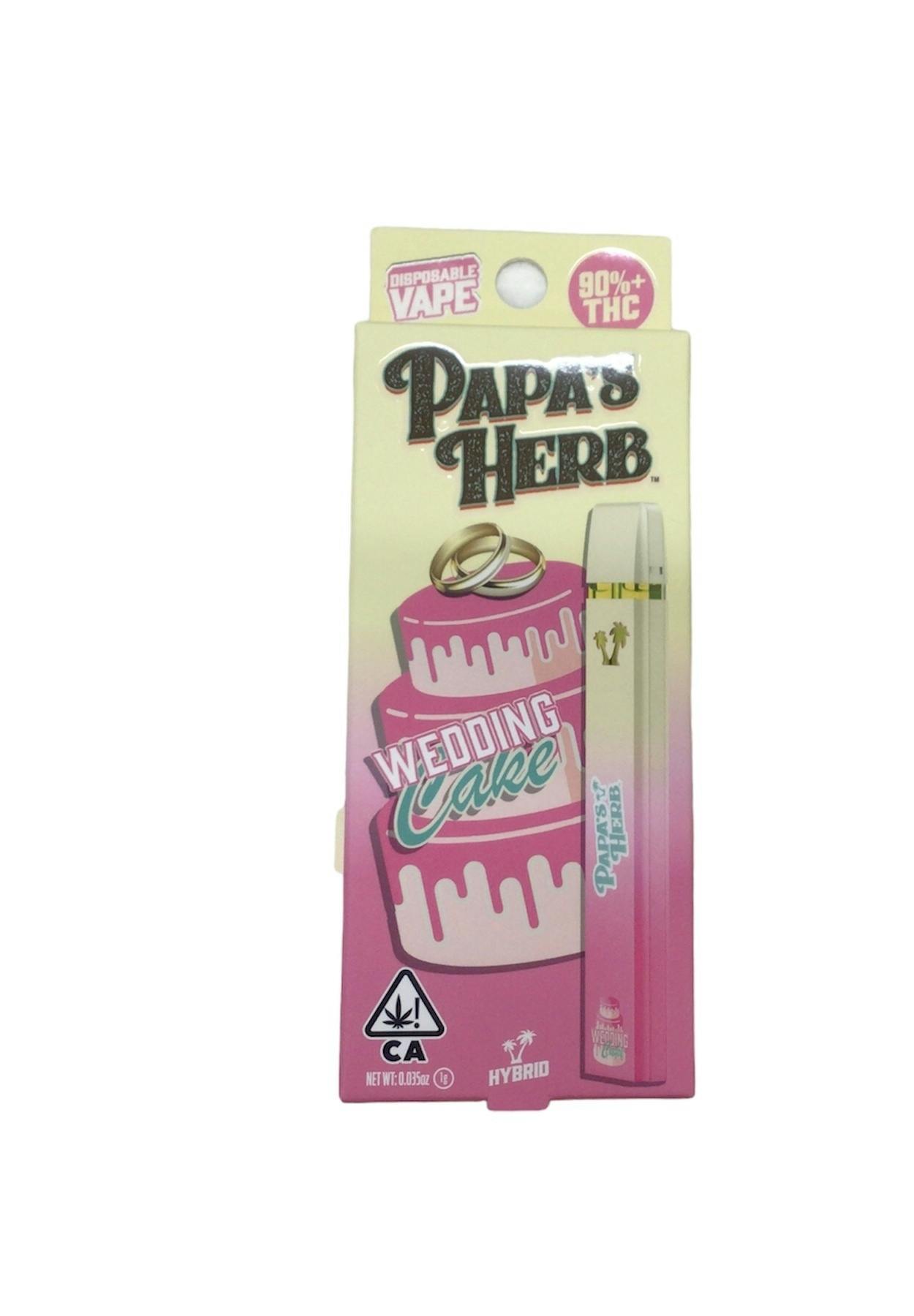 Photograph of product: Papas Herb- Wedding Cake All-in-One