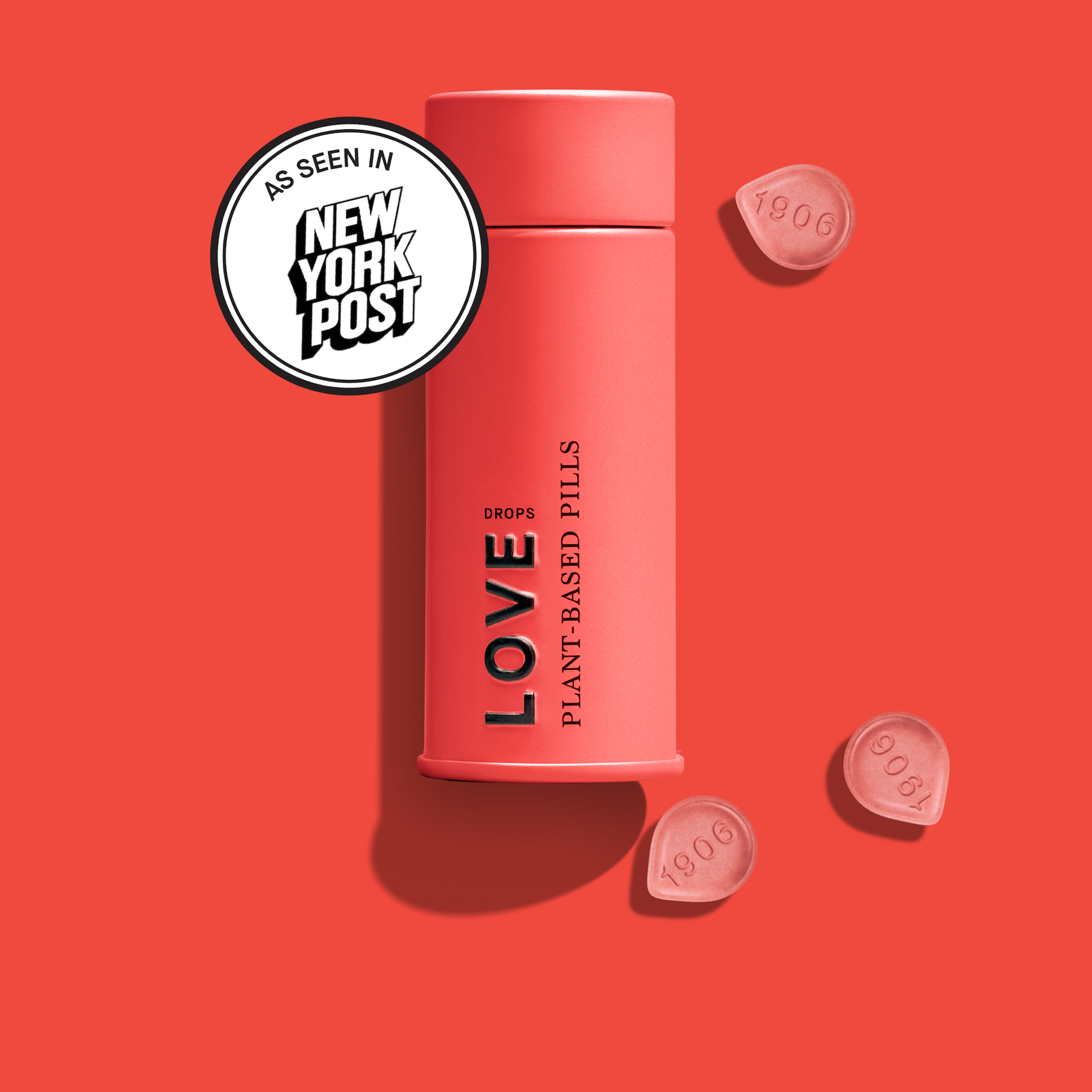 Photograph of product: Effects-Based Tablets | 1906 | LOVE Drops for Arousal [30pk]
