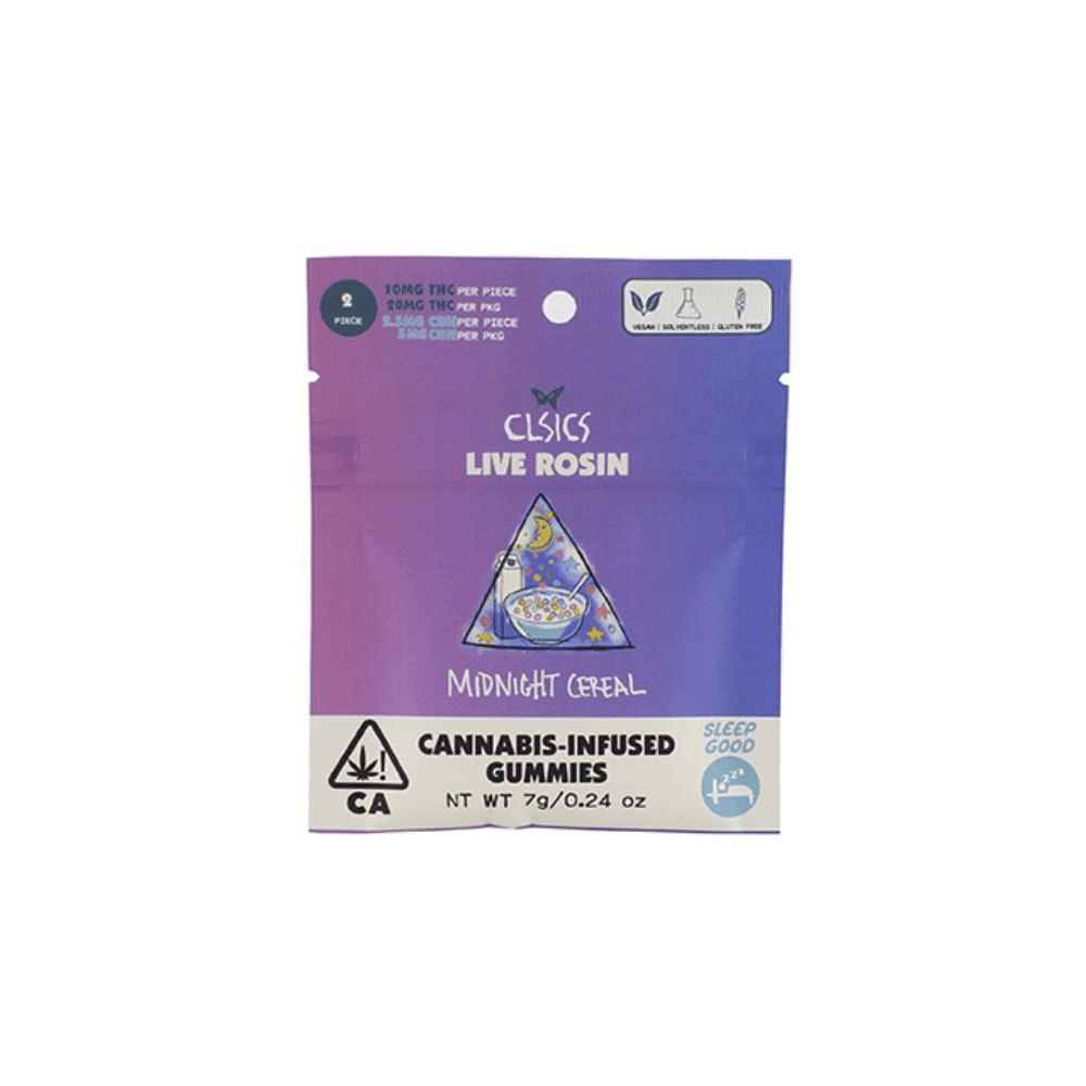 Photograph of product: CLSICS - Mountain Berry (Oui'd) 2pc Live Rosin Edible 20mg