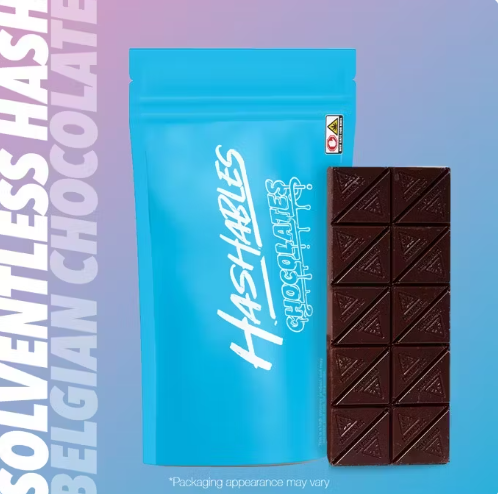 Photograph of product: *Promo* au chocolatables - Dark Chocolate Bar - 20 Pieces/100mg