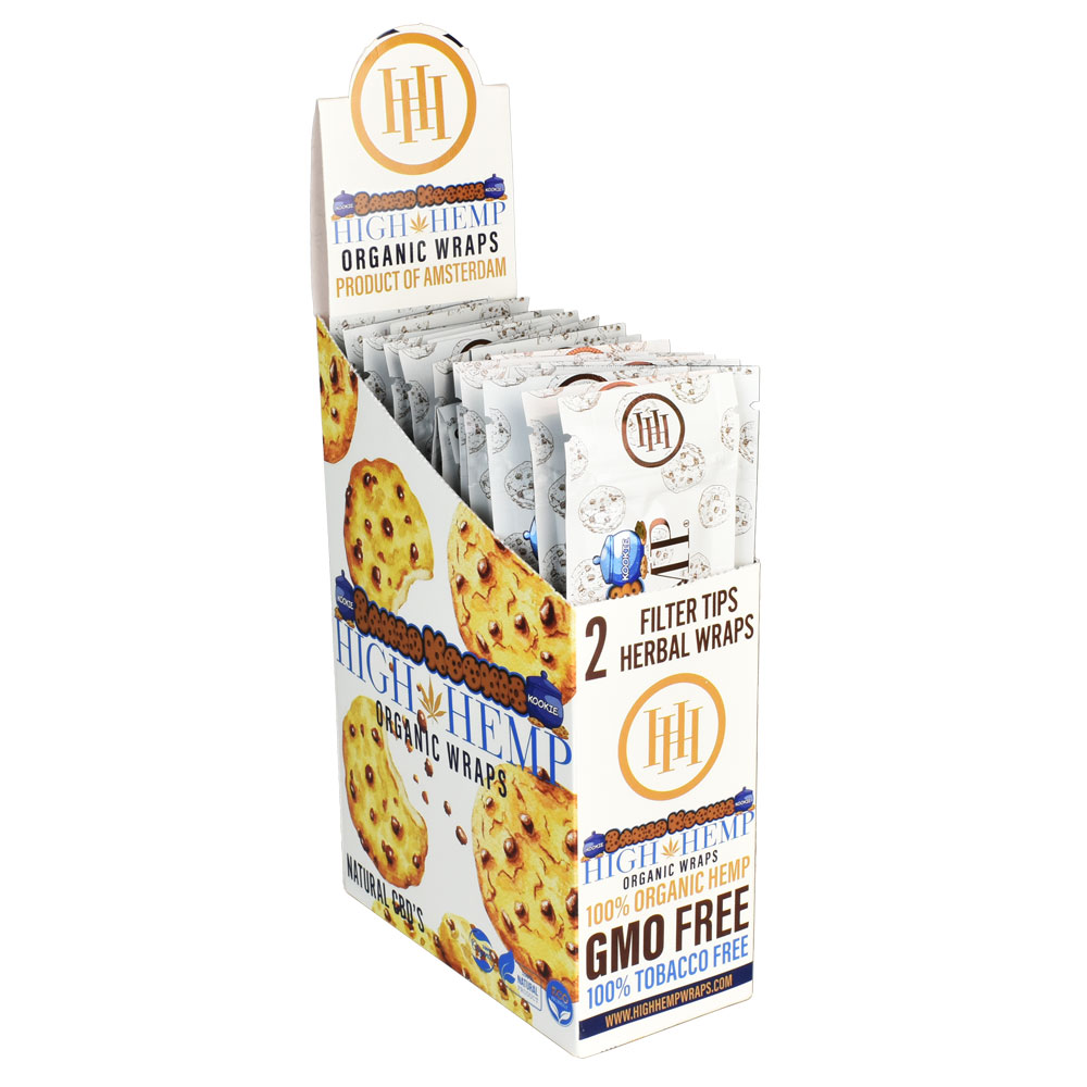 Photograph of product: High Hemp - Organic Hemp Wraps | Baked Cookie 2pk