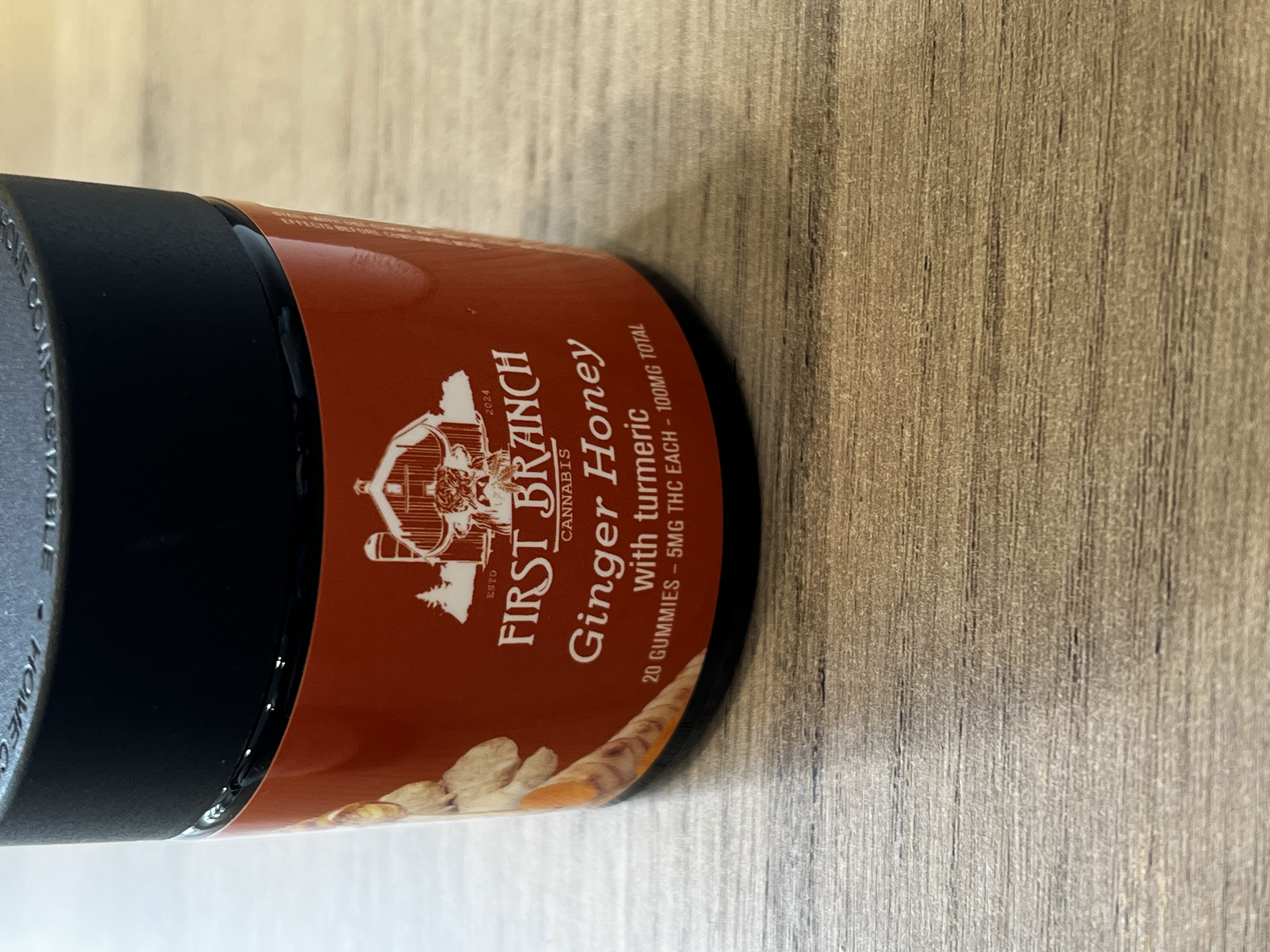 Photograph of product: Ginger Honey w/ turmeric