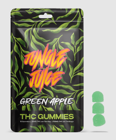 Photograph of product: Green Apple | 20mg x 10pk | Jungle Juice