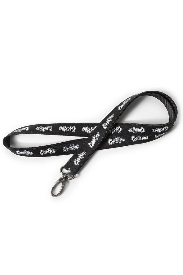 Photograph of product: Cookies - Original Mint 18" Large - Lanyard - Cookies Black/White