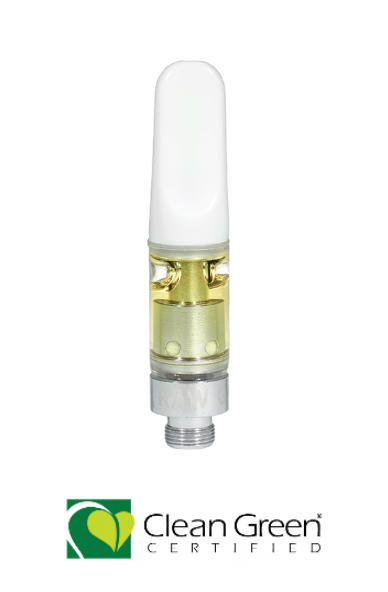 Photograph of product: KIWI DREAM REFINED LIVE RESIN 1G CARTRIDGE