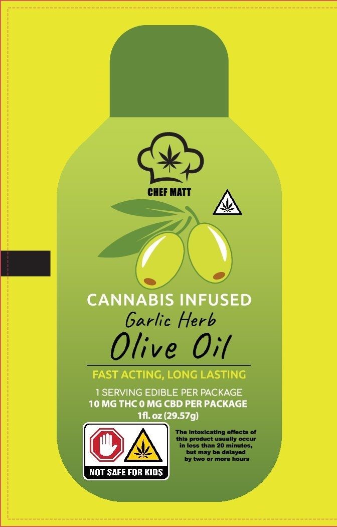 Photograph of product: Garlic Herb Olive Oil | 10mg Dipping Sauce