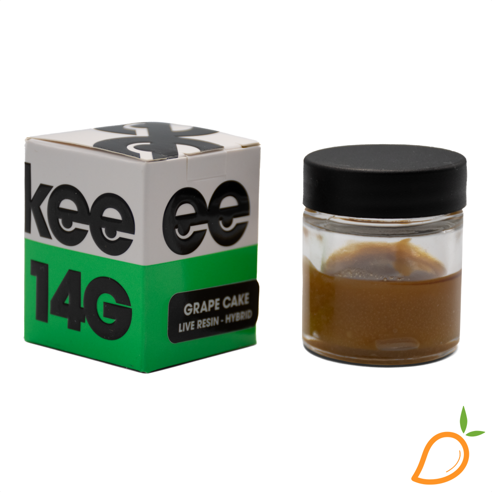 Photograph of product: 14g Grape Cake Live Resin Stickee