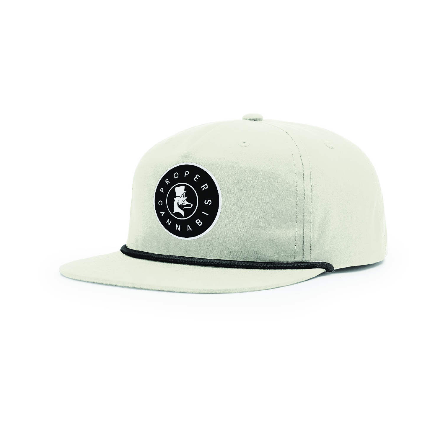 Photograph of Product: Patch Grandpa Cap - Off-White