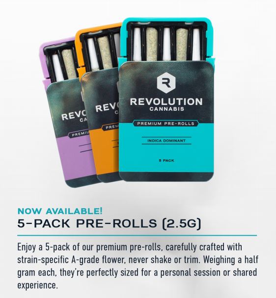 Photograph of product: Space Papi Pre-Roll Pack 2.5g (5-Pack | 0.5g Each)