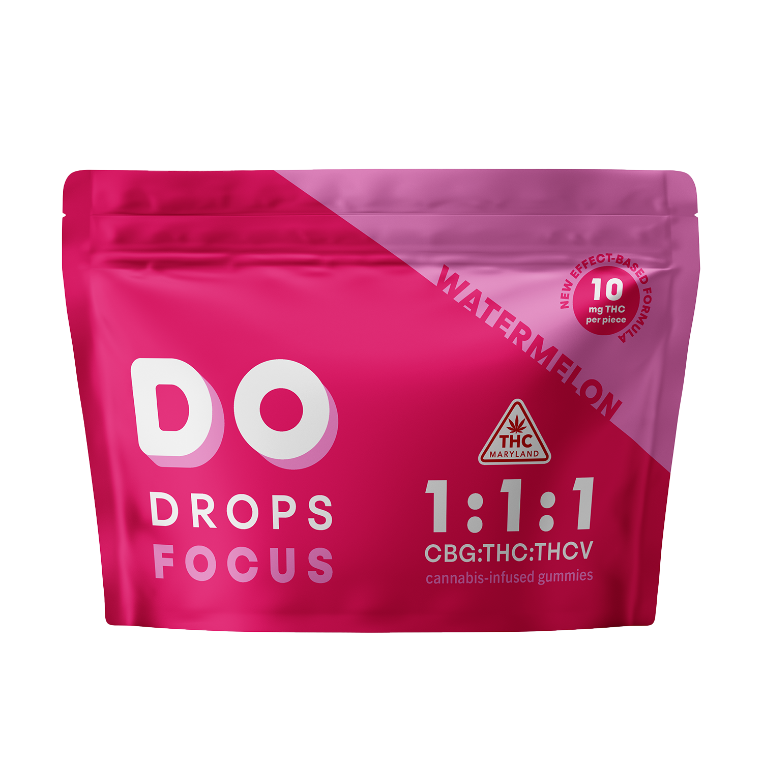 Photograph of Product: DO Drops Focus | Watermelon 1:1:1 CBG/THC/THCV