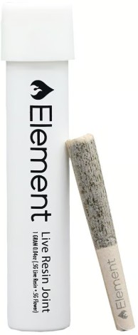 Photograph of product: Element - Sour Hawaiian Candy x Sour Pineapple x Koffee - Live Resin Preroll
