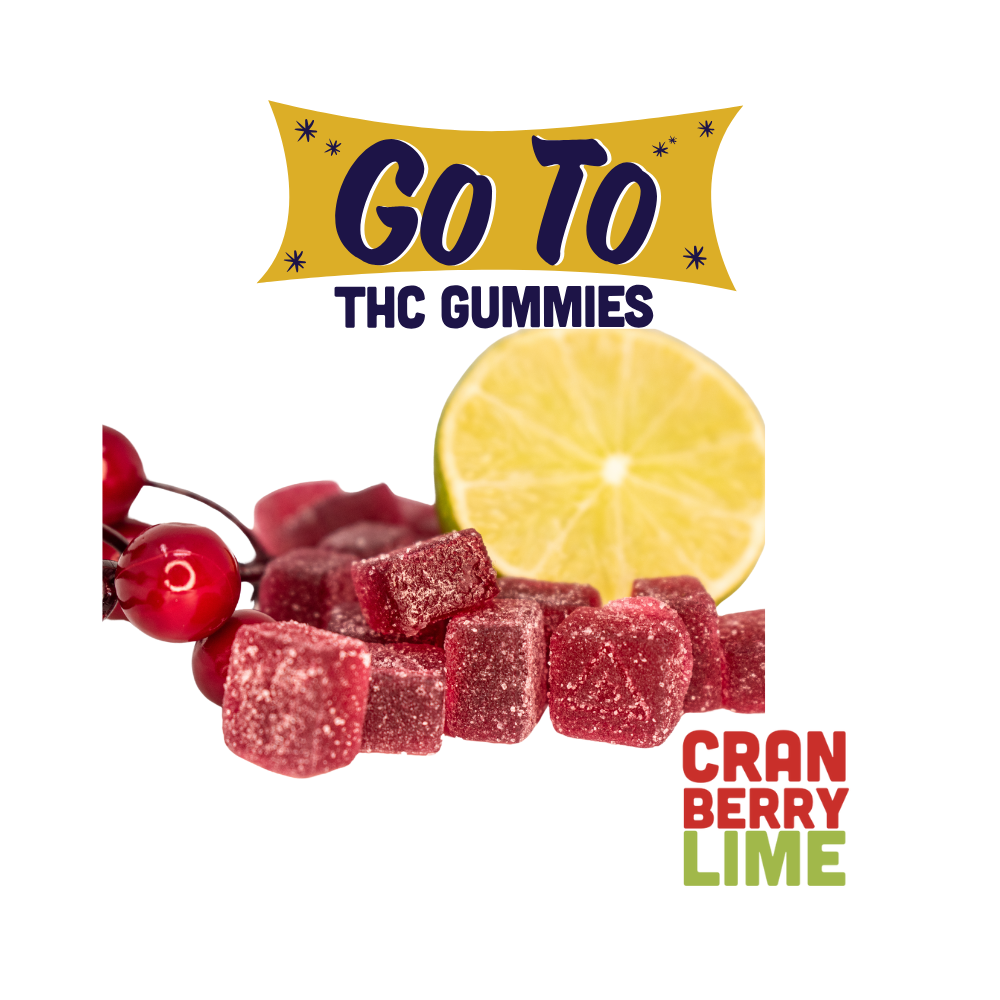 Photograph of product: Cranberry Lime Gummies 20pk / 100mg