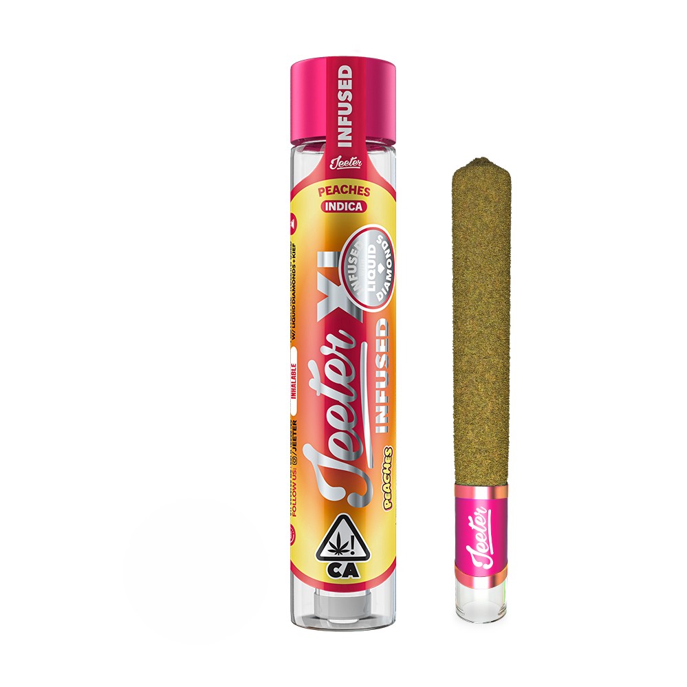 Photograph of product: 1G Jeeter Infused Pre-roll - Peaches