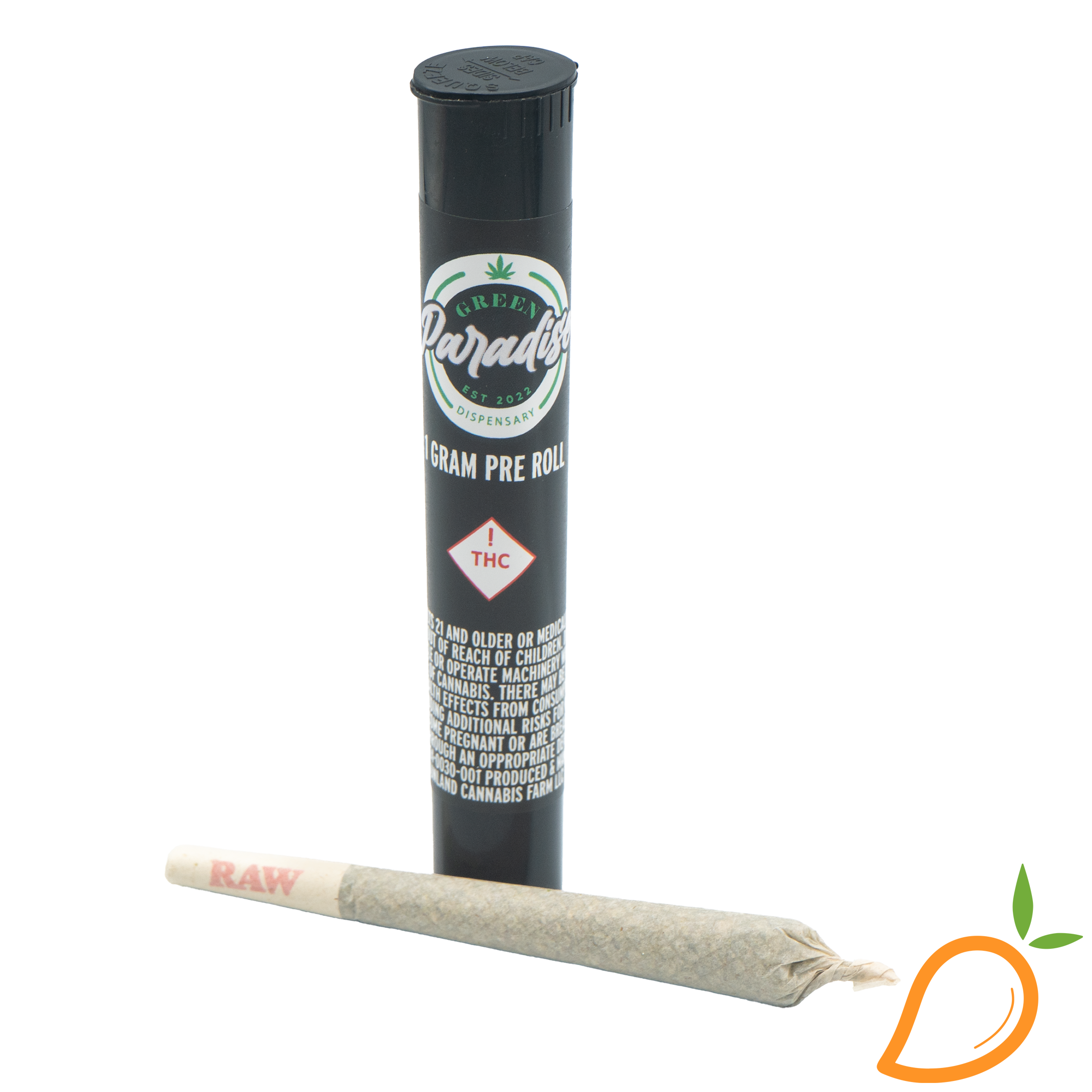 Photograph of product: 1g  Jealousy F3 Preroll Green Paradise