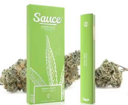 Photograph of product: Essentials Animal Mintz Live Resin Disposable Vape