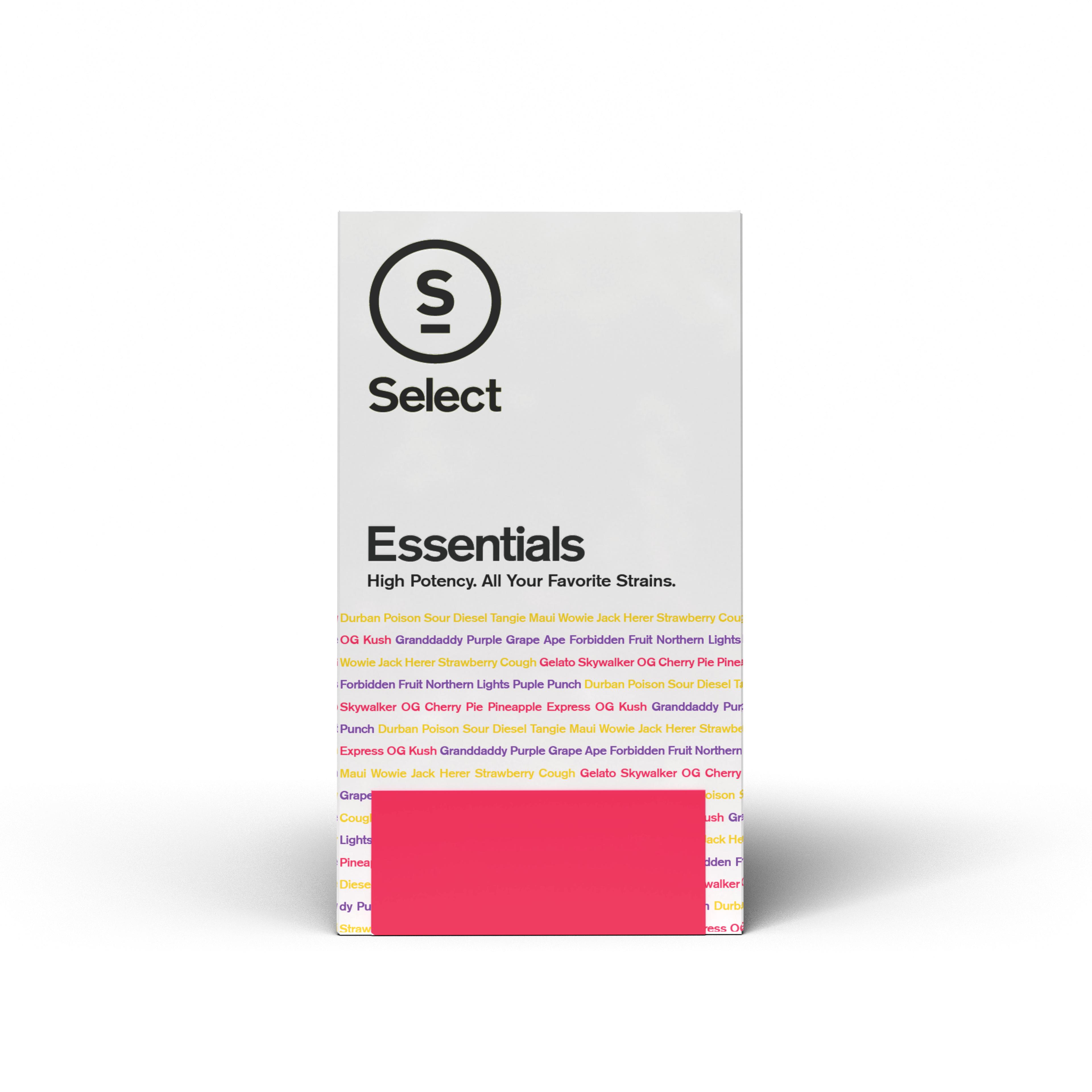 Photograph of product: Essentials Pineapple Express Cartridge 0.8g {V157}