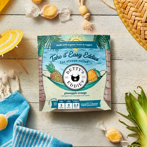 Photograph of product: Pineapple Orange Chews | 10pk