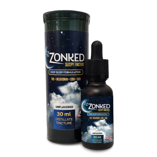 Photograph of product: Zzzonked Sleepy Distillate Tincture 1:1:1
