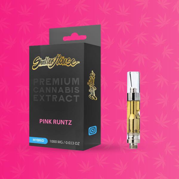 Photograph of product: Shatter House - 1g Cart - Pink Runtz