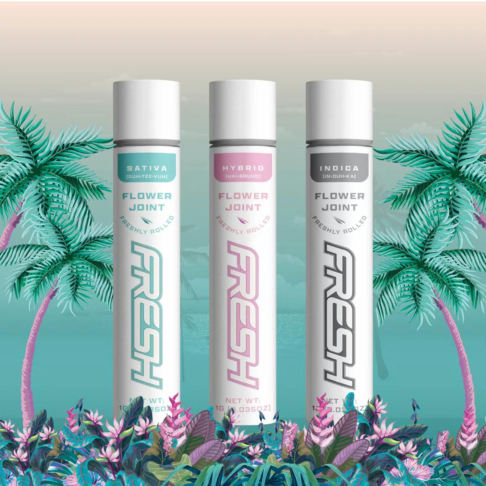 Photograph of product: Fresh Key Lime Kiss Preroll - 1g