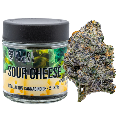 Photograph of product: Pearl Pharma 3.5g Sour Cheese