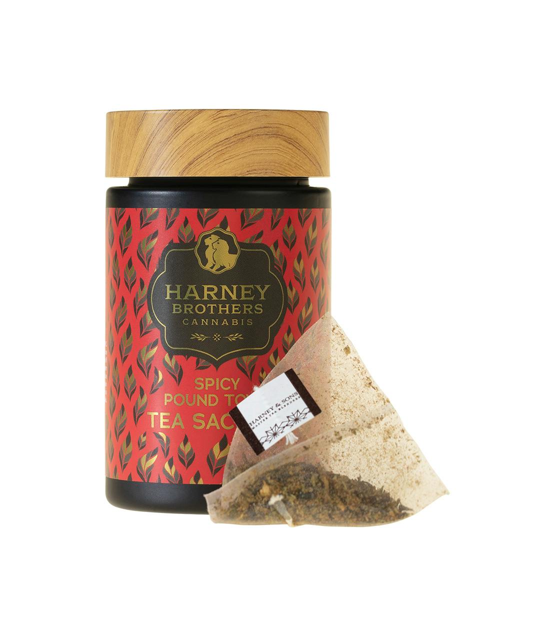 Photograph of product: Harney Brothers | Spicy Pound Town | Hot Cinnamon spice Tea |10mg