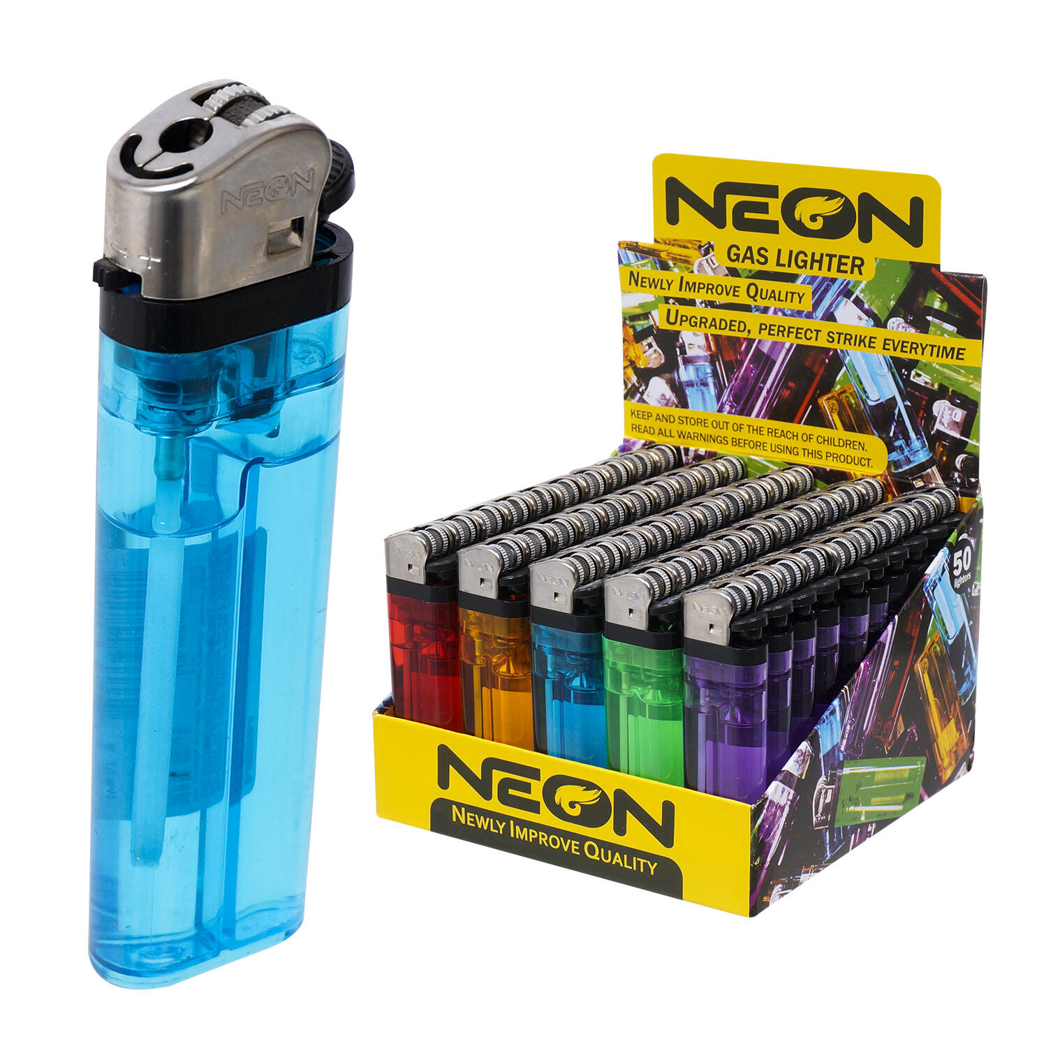 Photograph of product: Neon - Gas Lighter