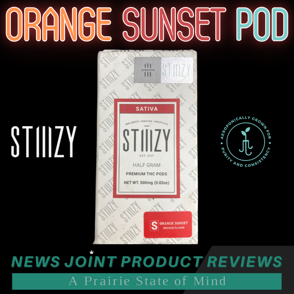 Photograph of product: ORANGE SUNSET 0.5G POD - 0.5 G