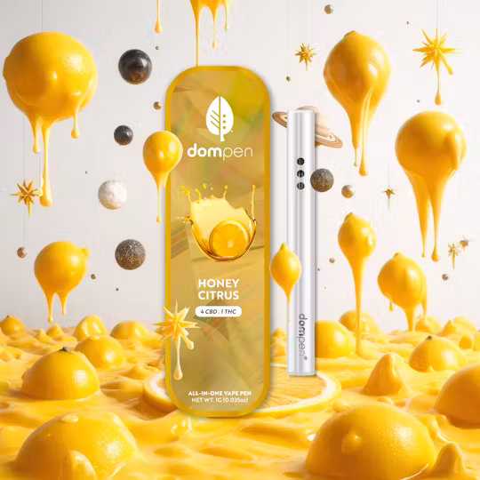 Photograph of product: Disposable Dompen: Honey Citrus 4:1