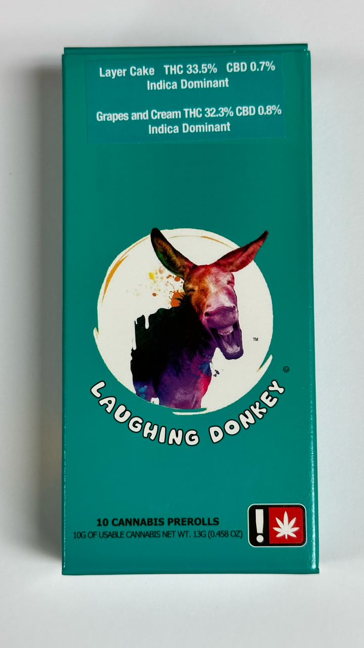 Photograph of product: GG - 10pk 1g Preroll - Sherb Cream Pie/ 9lb Hammer