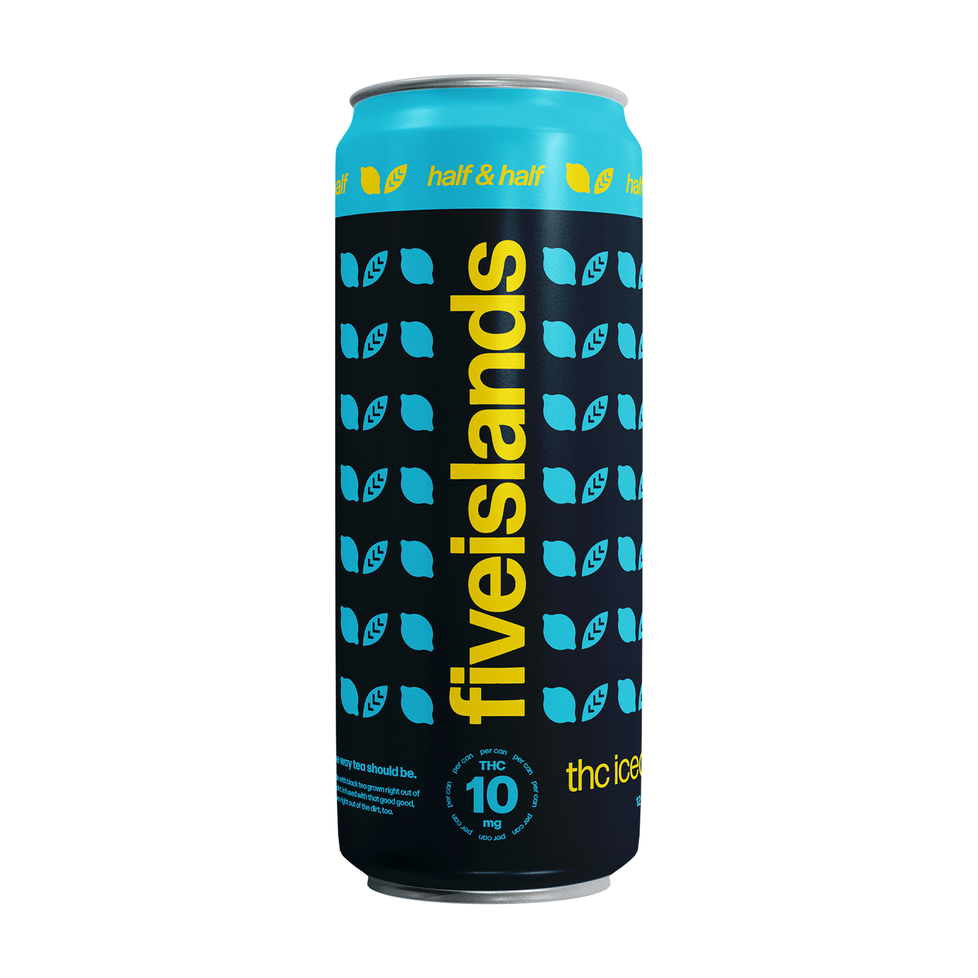 Photograph of product: Five Islands - Half & Half Tea 10mg (4 Pack)