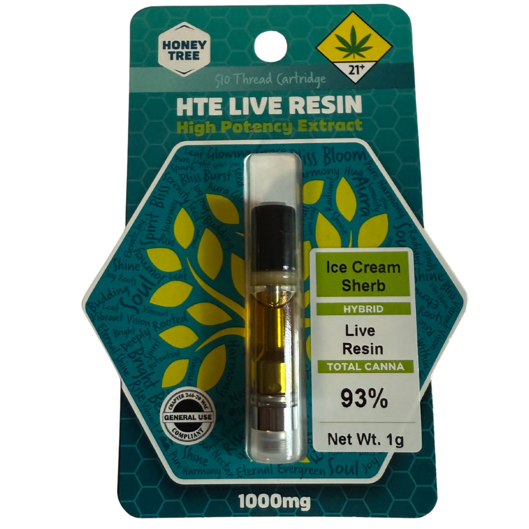 Photograph of product: Honey Tree Ice Cream Sherb HTE LR Cartridge Hybrid