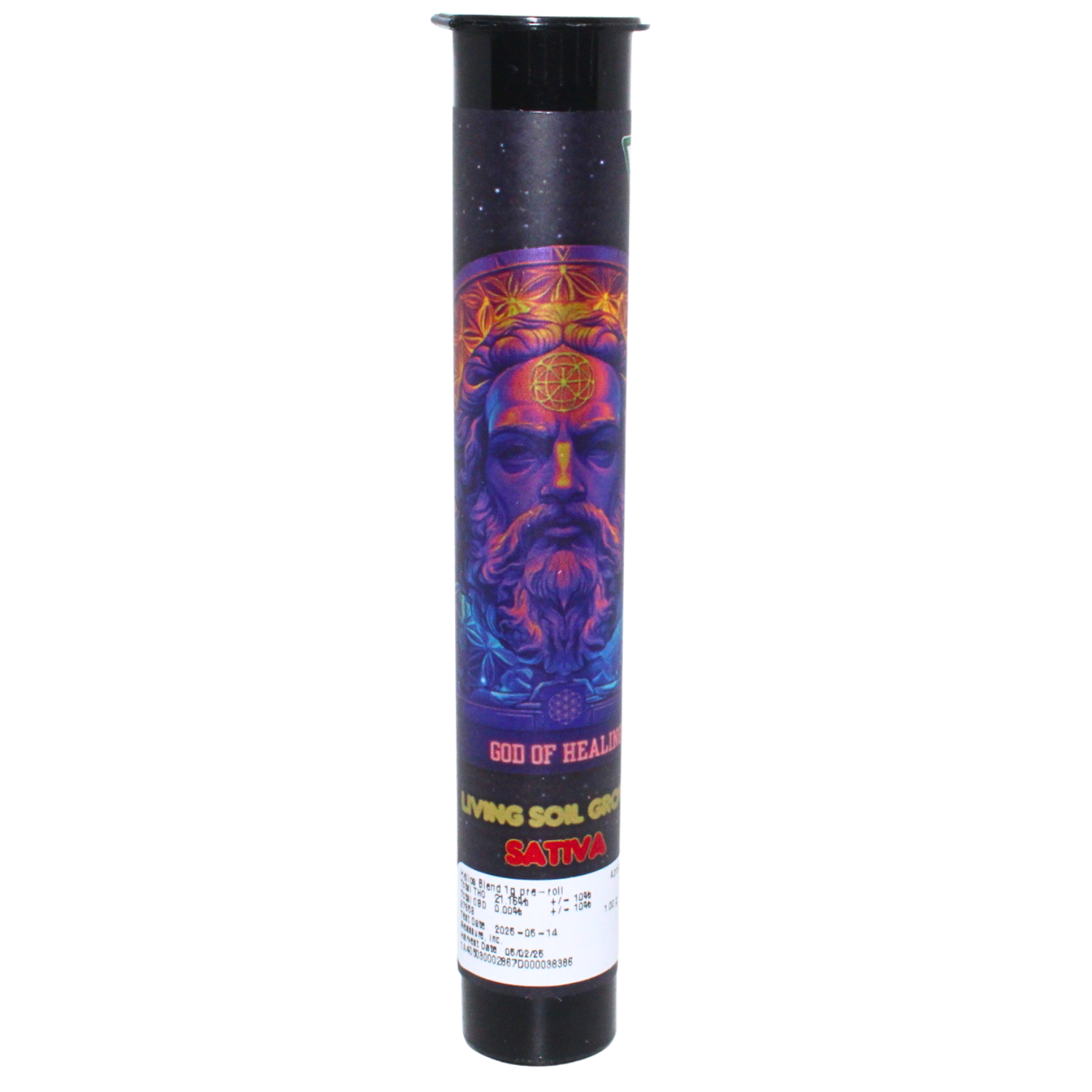 Photograph of product: APOLLO ORGANICS HELIOS BLEND PREROLL REC
