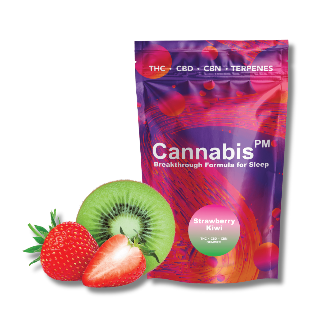 Photograph of product: Oui'd PM - Strawberry Kiwi - 1:1: ummies - 50mg - Oui'd