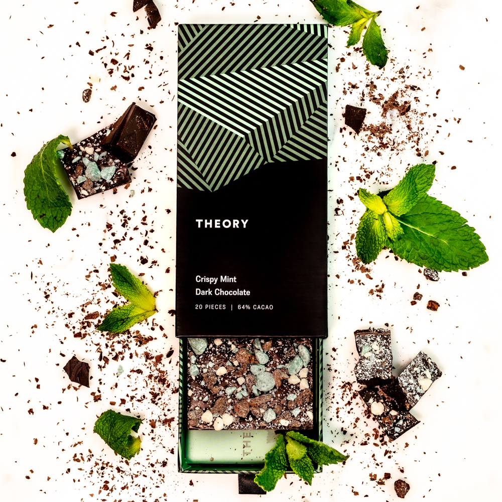 Photograph of product: Crispy Cookie Mint Milk Chocolate Bar (20pcs)