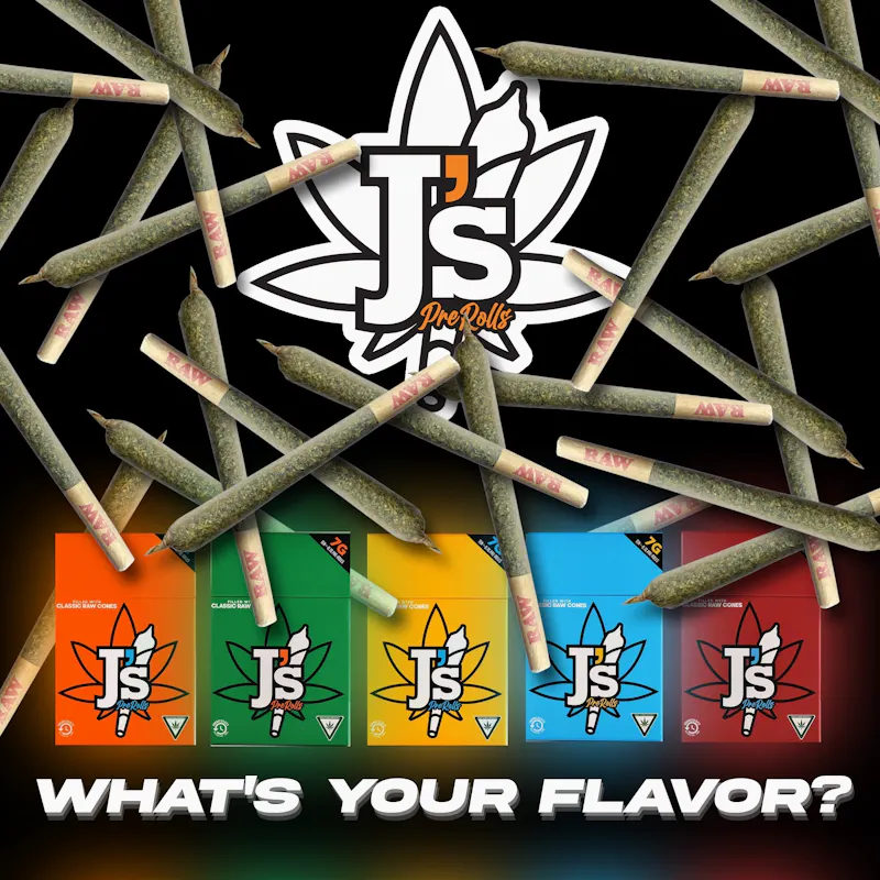 Photograph of product: J'S PREROLLS | SOUR SLUSHY PK