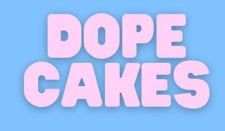 Photograph of product: Dope Cakes - Blue TH-oui Sprinkles 200mg