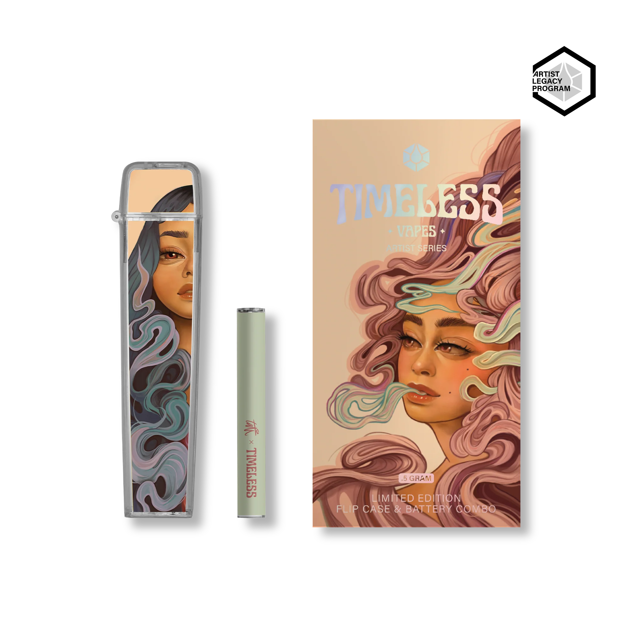 Photograph of product: Timeless Kevin Lyans TV6 Battery and Flip Case Combo (Copy)