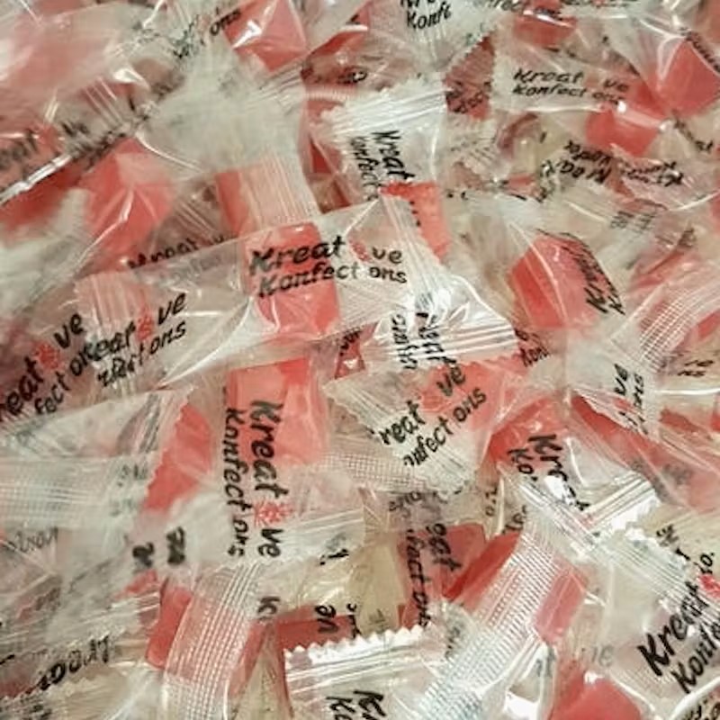 Photograph of product: (H) Heavenly Strawberry Banana 1:1 Chew - 10 Pack 100mg