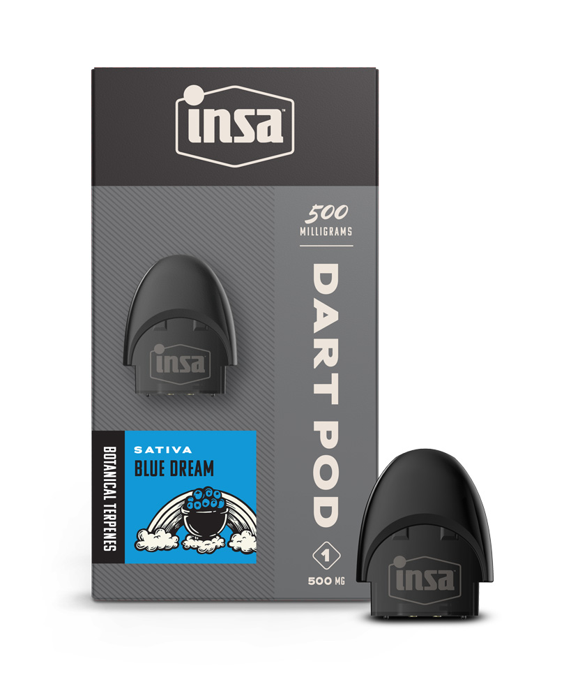 Photograph of product: 500mg Dart Pod | Blue Dream | INSA
