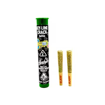 Photograph of product: KEY LIME CRACK 2PK [DIAMOND INFUSED] 1.5G