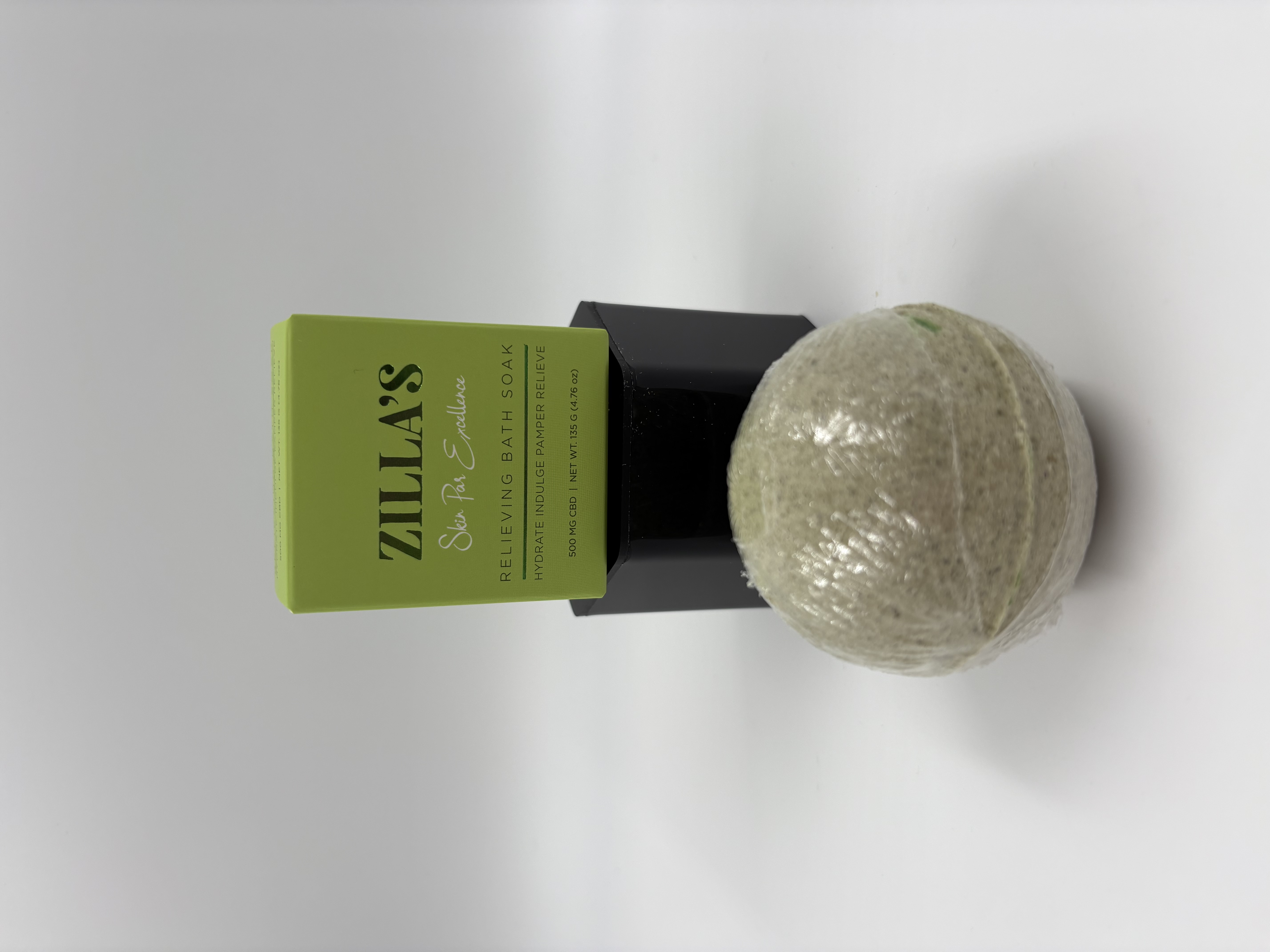 Photograph of product: ZILLA'S | CBD | Bath Bomb | Lemongrass