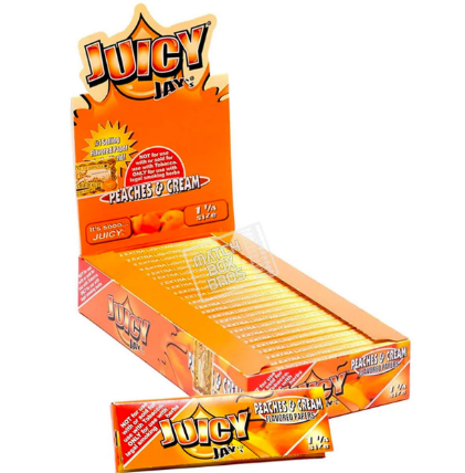 Photograph of Product: Juicy Jay's - Papers - 1 1/4 - Peaches & Cream
