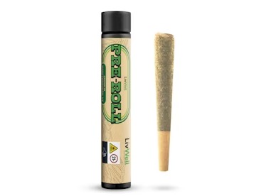 Photograph of product: LivWell | Strawberry OG Cookies | Indoor Flower | Pre-Roll | 1g