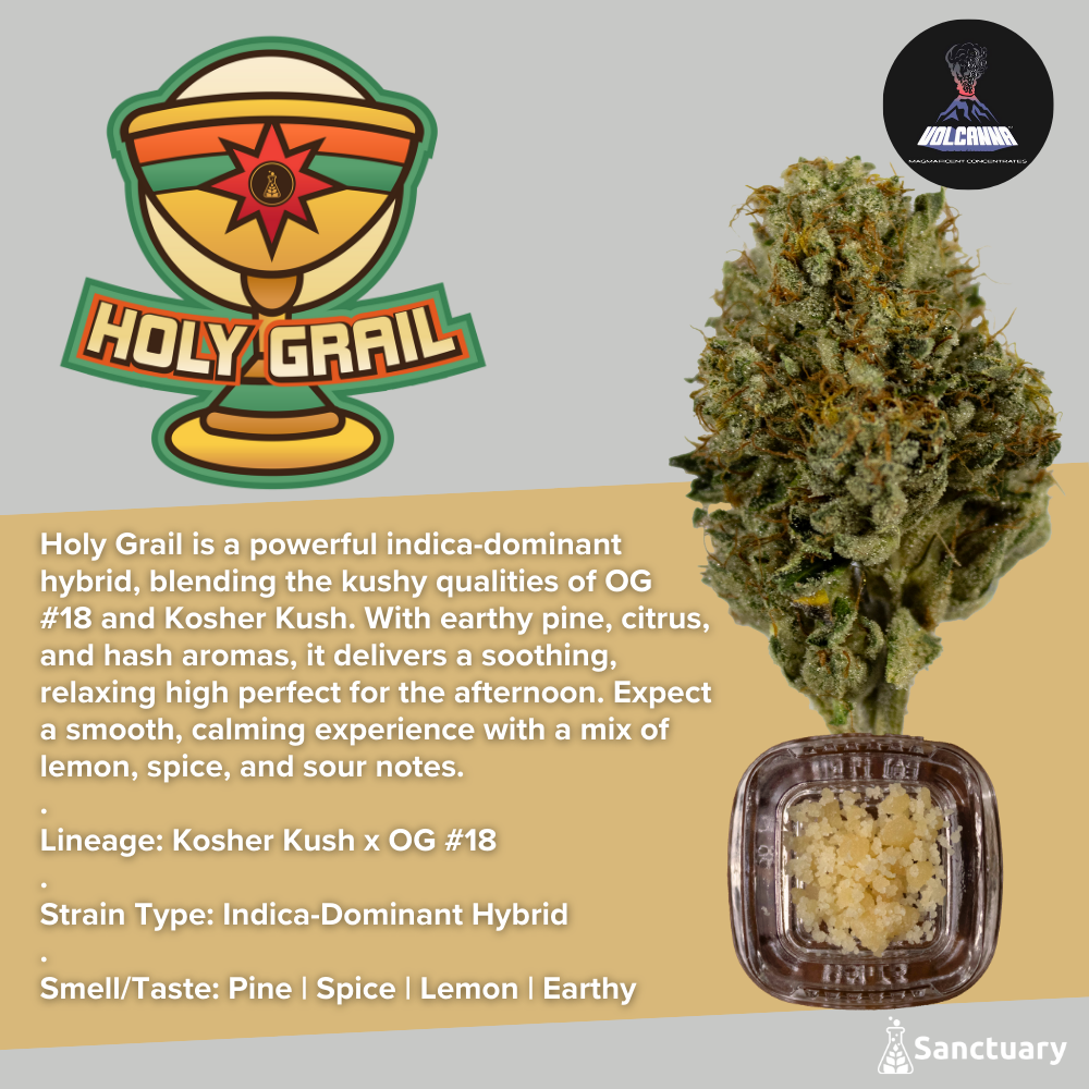 Photograph of product: Holy Grail | Crumble | 1g | by Volcanna